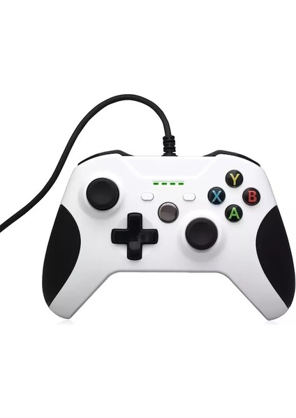 WHITE-WTYX-618 Xboxes One Konsolu Için USB Kablolu Denetleyici Xboxes One Oyun Pedi Için Oyun Joystick (Yurt Dışından)