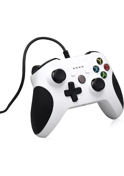 WHITE-WTYX-618 Xboxes One Konsolu Için USB Kablolu Denetleyici Xboxes One Oyun Pedi Için Oyun Joystick (Yurt Dışından) fırsatları