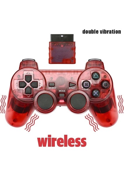 Kırmızı Kablosuz-Siyah Kablolu Denetleyici Oyunları Kablo Uzunluğu 180 cm Sony Ps2 Playstaion Için Kablolu Gamedpas Joystick Satış Yüksek Kalite (Yurt Dışından)