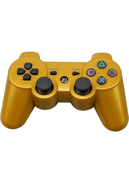 Altın-2.4 Ghz 7 Renk Kablosuz Bluetooth Oyun Denetleyicisi Ergonomi Denetleyici Joystick Gamepad (Yurt Dışından)