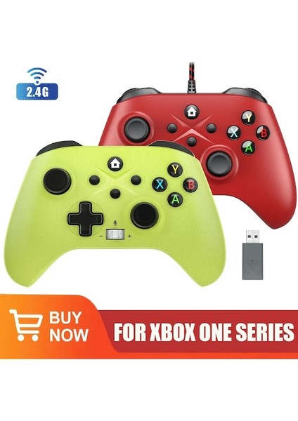 Kablolu Blue-2.4g Kablosuz Gamepad Oyun Denetleyicisi Xbox One Serisi Video Oyun Konsolları 3D Rocker Joystick Oyun Kolu Aksesuarları (Yurt Dışından) modelleri