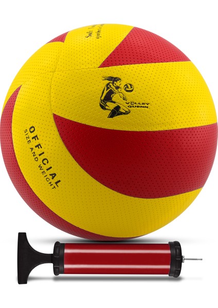 Voleybol Topu Pompalı Set 280G Renkli 8 Panel Soft Touch Iç-Dış Mekan Uygun Dayanıklı 700