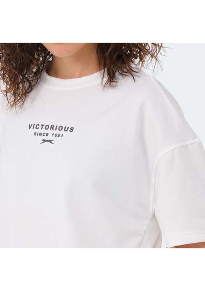 VILLAGE Kadın Tişört Ekru fırsatları