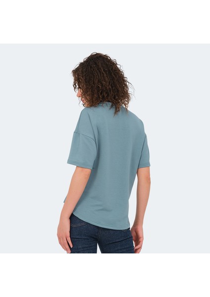 VILLAGE Kadın Tişört Su Yeşili fiyatları