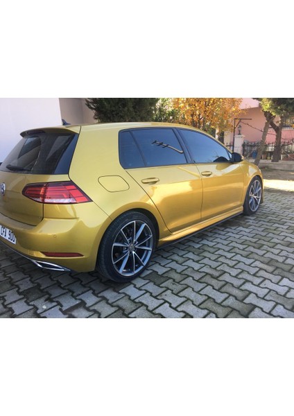 Nam Tuning Golf 7 - 7.5 Marşpiyel Seti Aero Yan Ek Plastik Boyasız