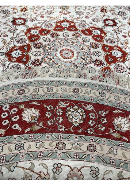 El Dokuma Ipek Floş Halı - 200 X 200