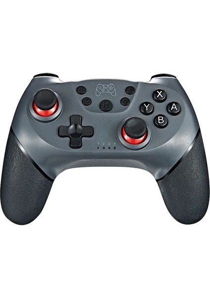 Gümüş-Bluetooth Pro Gamepad Nintendo Anahtarı Konsolu Için Kablosuz Gamepad Video Oyunu USB Joystick Denetleyici Kontrolü 6 Eksenli Kolu Ile (Yurt Dışından)