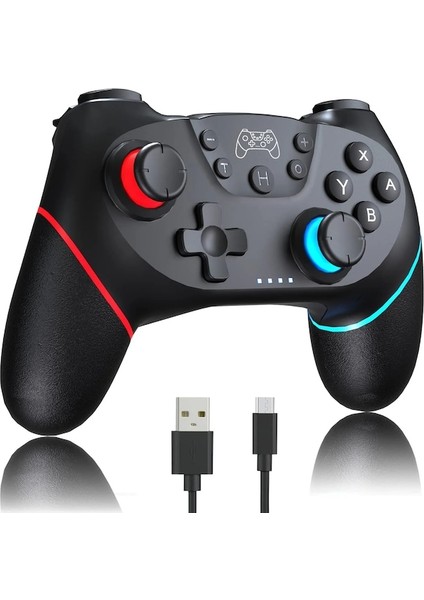 Siyah Uyumlu Nintendo Anahtarı Denetleyicisi Kablosuz Bluetooth Oyun Kumandaları Nintendo Anahtarı Pro OLED Konsol Kontrol Joystick (Yurt Dışından) fiyatları