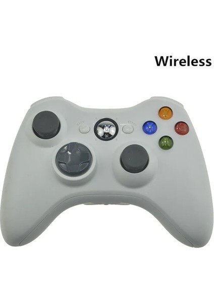 Kablosuz Beyaz-Kablosuz/kablolu Oyun Denetleyicisi Xbox 360 Gamepad Joystick Için x Box 360 Controle Joypad Win7/8/10 Pc (Yurt Dışından)