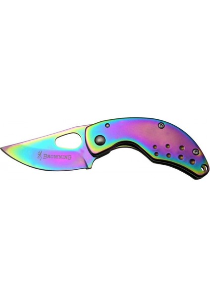 Browning 3-1 Çakı Gökkuşağı Mini 12 cm Manuel, Kemerlikli