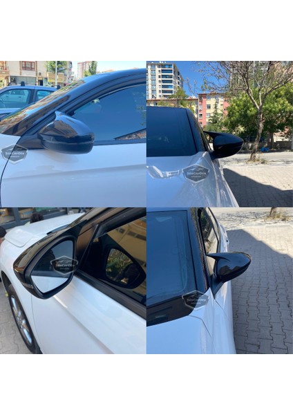 Peugeot 5008 2017 Sonrası Uyumlu Batman Yarasa Ayna Kapağı Piano Black Abs Plastik Sağ Sol Takım fiyatları