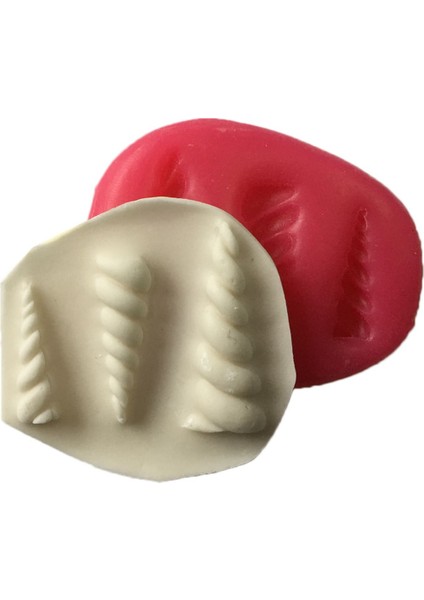 Silikon Kalip - 3lü Boynuz (6*6 Cm) fiyatları