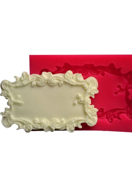 Çerçeve Dikdörtgen Kokulu Taş Ve Sabun Kalıbı ( 7*4,5 Cm )