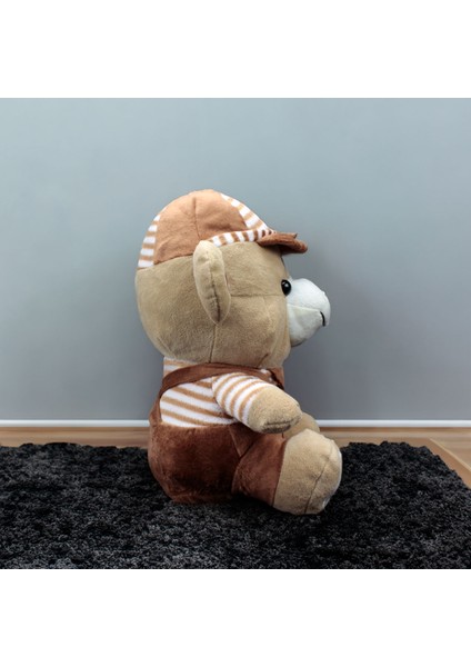 Hugs Baby Kahverengi Elbiseli Peluş Ayıcık 38CM