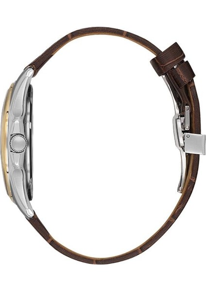 Santa Barbara Polo Racquet Club SB.1.10535-5 Çizilmez Safir Camlı Deri Kordonlu Kahverengi Erkek Kol Saati fiyatları