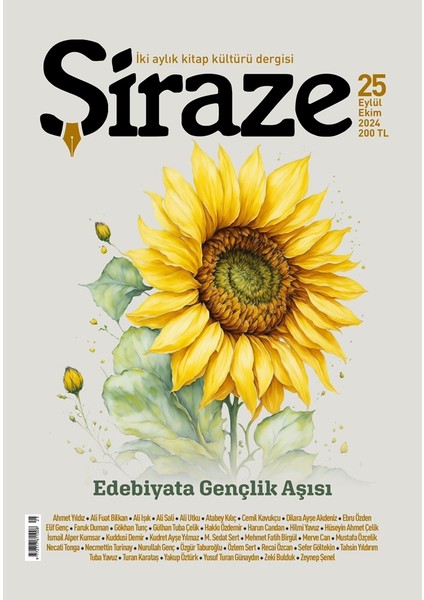 Şiraze Dergi 25. Sayı Eylül-Ekim 2024