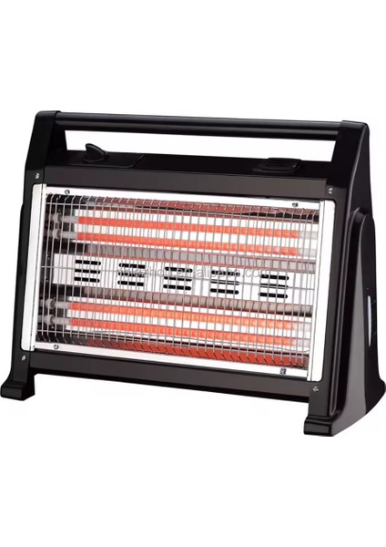 1800 W 4 (Flament )Çubuklu Buharlı ve Fanlı - Devrilme Emniyetli - Elektrikli Soba