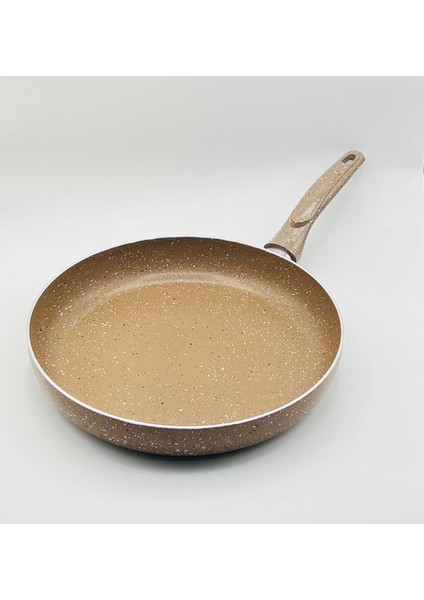 30 cm Yanmaz Yapışmaz Tek Saplı Teflon Tava