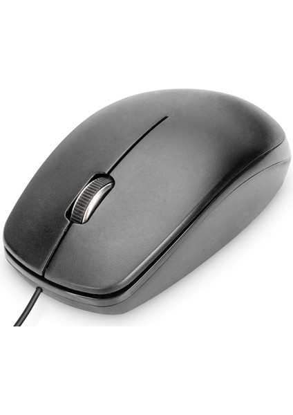 Digitus USB Mouse, Kablolu, 3 Düğmeli, 1200 Dpi&lt;br&gt;digitus USB Mouse With Cable, 3 Buttons, 1200 Dpi