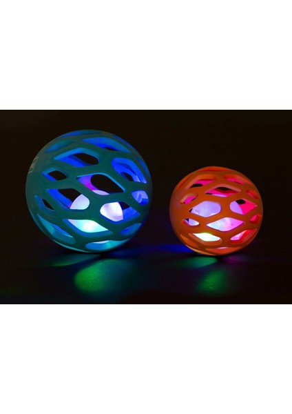 Kauçuk LED Lambalı Köpek Oyuncağı 8 cm 13