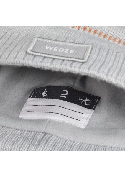 Wedze Çocuk Kayak Beresi - Gri - Jacquard fiyatları