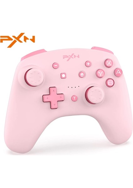 Pink-Pxn 9607X Kablosuz Denetleyici Uyandırma Desteği Nfc Amiibo Oyun Klavyeleri Nintendo Anahtarı/anahtar Lite/anahtar Oled/pc Windows/ıos 16 (Yurt Dışından)