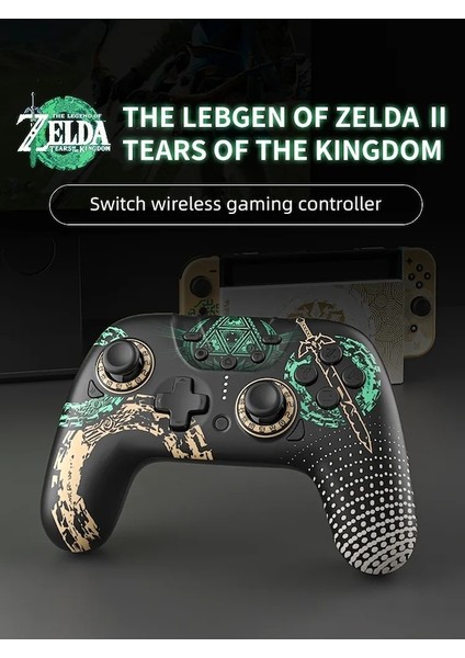 K-Gamepads Switch Oyun Konsolu Için 2.4g Alıcı Kingdom Limited Edition Ile Kablosuz Bluetooth Bağlantısı (Yurt Dışından)
