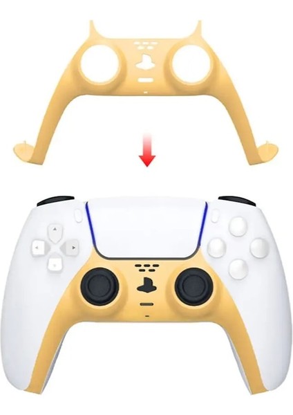 Pembe-1pc Ps5 Kolu Dekoratif Şerit Trim Şerit Dekorasyon Kapak Ps5 Denetleyici Joystick Dekoratif Kabuk (Yurt Dışından)