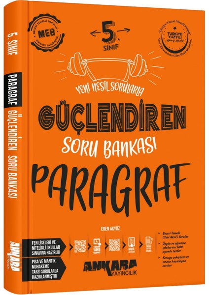2025 5. Sınıf Paragraf Güçlendiren Soru Bankası Güncel Müfredat