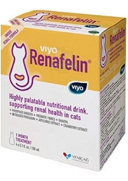 Renafelin Kedi Böbrek Destekleyici 150 ml x 4 Adet