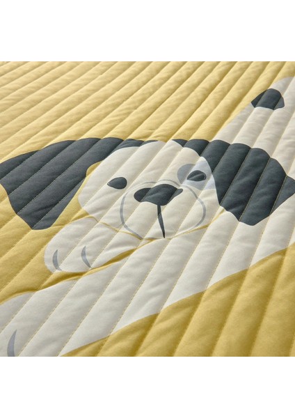 Drömslott Bebek Battaniyesi, Sarı-Beyaz, 105 cm indirimleri