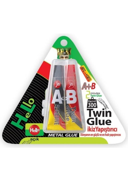 Dünyanın En Güçlü ve En Hızlı Yapıştırıcı A B Twin Glue Ikiz Yapıştırıcı