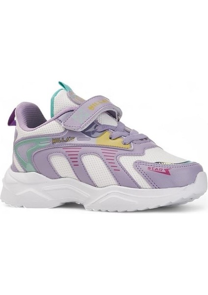 Kız Çocuk Kışlık Mevsimlik Cırt Cırtlı Hafif Rahat Esnek Taban Sneaker Spor Ayakkabı