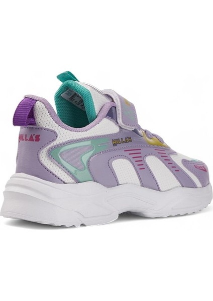 Kız Çocuk Kışlık Mevsimlik Cırt Cırtlı Hafif Rahat Esnek Taban Sneaker Spor Ayakkabı