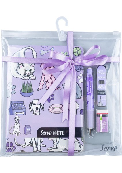 Deep Kalem + Defter + Min + Silgi Hediye Seti - Doğa Serisi