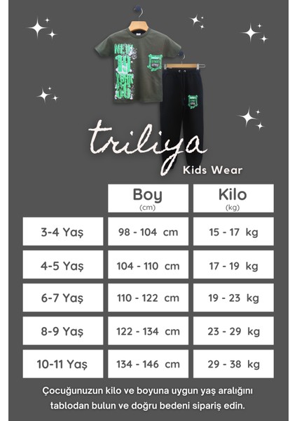 - Erkek Çocuk Tişört ve Eşofman Altı Takımı Cepli Lüks Ekonomik 3-11 Yaş indirimleri