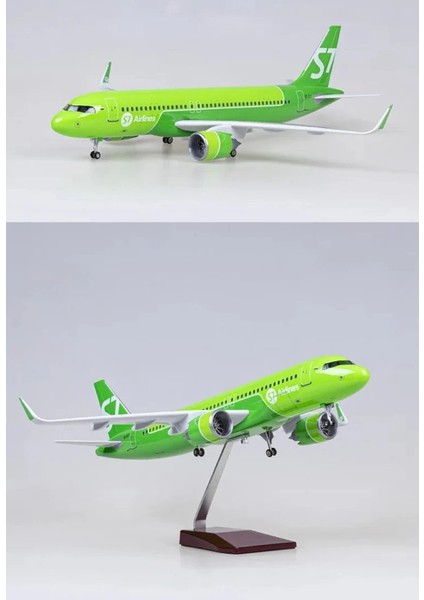 Airbus 320 Yolcu Uçağı Model Uçak 1/80 Ölçek 47CM