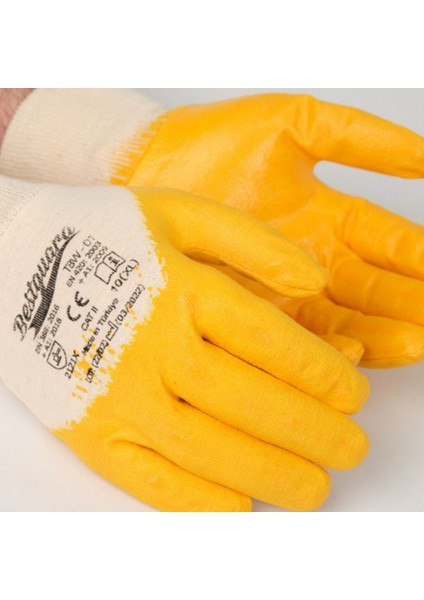 Sarı Nitril Eldiven Tbw No:10 Xl Iş Eldiveni modelleri