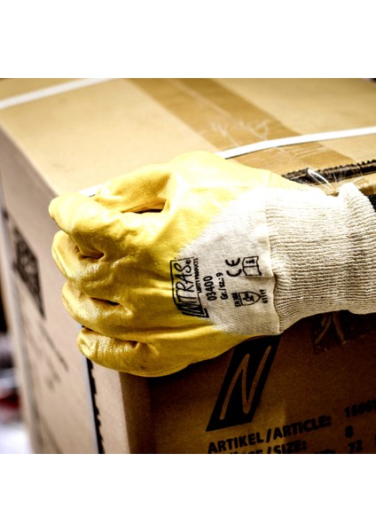 Sarı Nitril Eldiven Tbw No:10 Xl Iş Eldiveni fiyatları