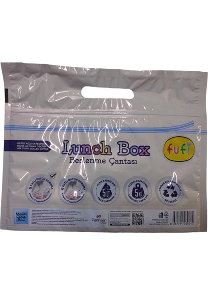 Lunch Box ( Beslenme Çantası) Thermo Bag ( 3 Adet )