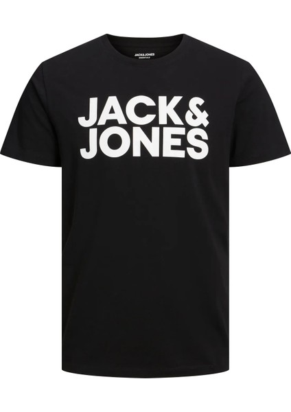 Jack&jones 24Y 12151955 Jack Jones Yazılı T-Shırt