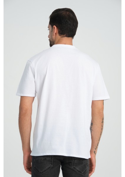 Relaxed Fit Adventure %100 Pamuk Nakışlı T-Shirt indirimleri