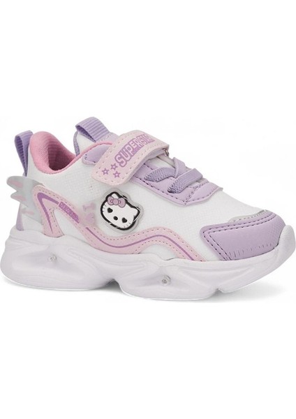 Kız Bebek Mevsimlik Kışlık Hafif Rahat Taban Cırtlı Sneaker Bebek Spor Ayakkabı (22-25)