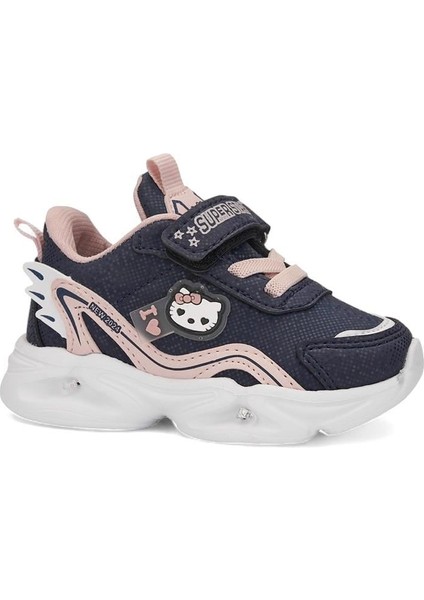 Kız Bebek Mevsimlik Kışlık Hafif Rahat Taban Cırtlı Sneaker Bebek Spor Ayakkabı (22-25)