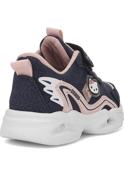 Kız Bebek Mevsimlik Kışlık Hafif Rahat Taban Cırtlı Sneaker Bebek Spor Ayakkabı (22-25)