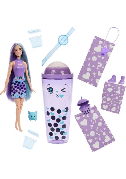 Pop Reveal Bubble Tea Serisi HTJ18 HTJ19 Taro Milk