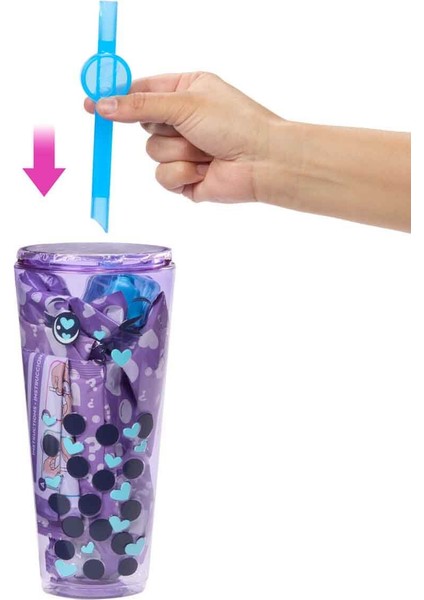 Pop Reveal Bubble Tea Serisi HTJ18 HTJ19 Taro Milk