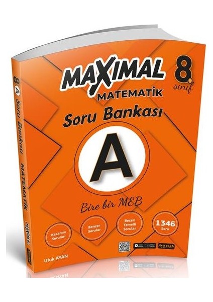 Artı Zeka Yayınları 8. Sınıf Maximal Matematik Soru Bankası A - Ufuk Ayan