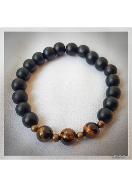 Kebbal - El Yapımı Doğal Taş Kaplan Gözü Bileklik fiyatları