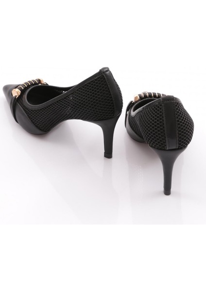 1430 Yanlari Delikli Topuklu Ayakkabi modelleri